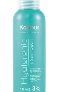 Kapous кремообразная окислительная эмульсия hyaluronic cremoxon с гиалуроновой кислотой 3% 150 мл