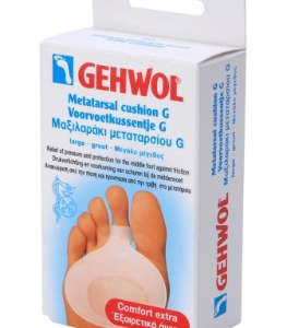 Gehwol защитная гель-подушка под плюсну из гель-полимера и эластичной ткани средняя 1шт мил