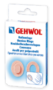 Gehwol накладки кольца овальные 6шт (пл)