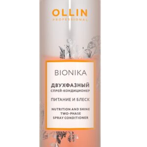 Ollin bionika двухфазный спрей-кондиционер питание и блеск 250мл