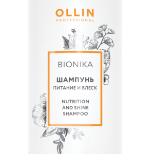 Ollin bionika шампунь питание и блеск 750мл