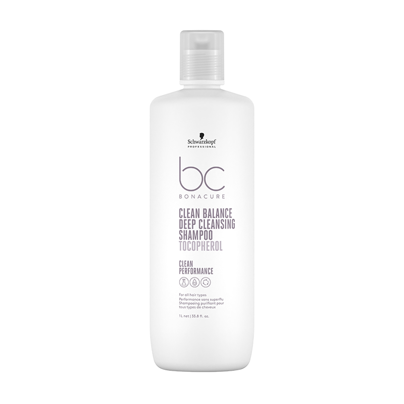 Bonacure clean balance шампунь для глубокого очищения 1000 мл ДГ