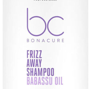 Bonacure frizz away шампунь для гладкости волос 1000 мл