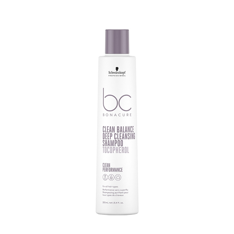 Bonacure clean balance шампунь для глубокого очищения 250 мл мил