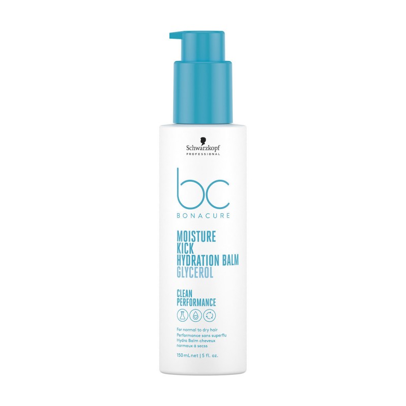 Bonacure moisture kick увлажняющий крем бальзам для сухих и нормальных волос 150мл мил