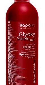 Kapous glyoxy sleek hair распрямляющий крем для волос 500мл