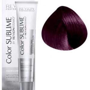 Rеvlоn rеvlоnissimo color sublime перманентная безаммиачная краска 5.20 светло-коричневый интенсивный фиолетовый 75мл мил
