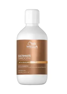 Wella ultimate smooth шампунь для сухих, вьющихся и тусклых волос 100 мл