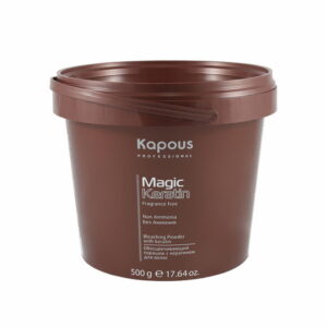 Kapous magic keratin пудра осветляющая в микрогранулах без аммиака 500г*