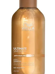 Wella ultimate smooth шампунь для сухих, вьющихся и тусклых волос 250 мл мил