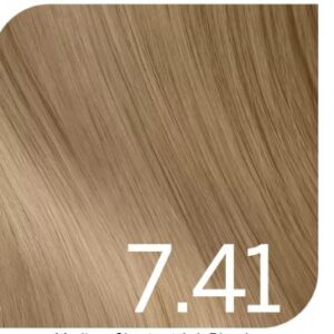 Rеvlоn rеvlоnissimo color sublime vegan перманентная безаммиачная краска 7-41 блондин медно-пепельный 75мл мил