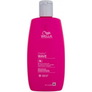 Wella creatine + wave n лосьон для нормальных волос, от тонких до трудноподдающихся 250мл