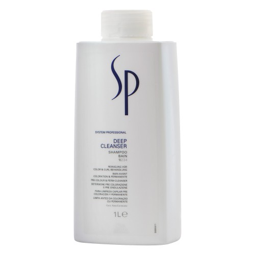 Wella sp deep cleanser шампунь для глубокого очищения волос 1000мл мил