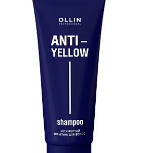 Ollin anti-yellow антижелтый шампунь для волос 250мл