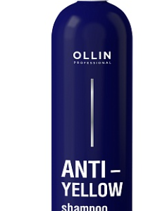 Ollin anti-yellow антижелтый шампунь для волос 500мл