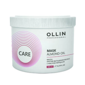 Ollin care маска против выпадения волос с маслом миндаля 500мл