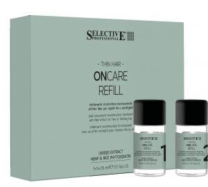 Selective on care refill двухкомпонентный филлер для восстановления волос