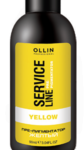 Ollin service line флюид препигментатор желтый 90мл