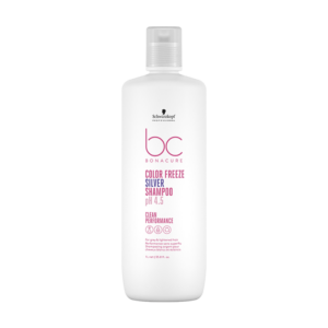 Bonacure pH 4.5 color freeze silver шампунь нейтрализующий нежелательный желтый оттенок 1000 мл