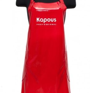 Kapous передник лаковый красный