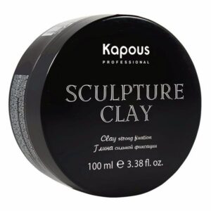 Kapous styling глина для укладки волос нормальной фиксации sculpture clay 100мл