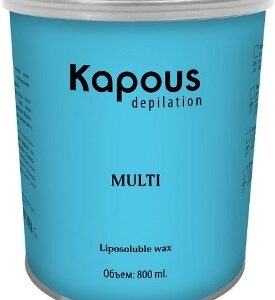 Kapous жирорастворимый воск silver 800мл