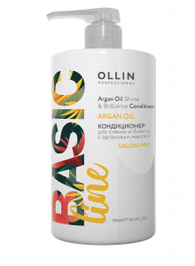 Ollin basic line кондиционер с аргановым маслом 750мл