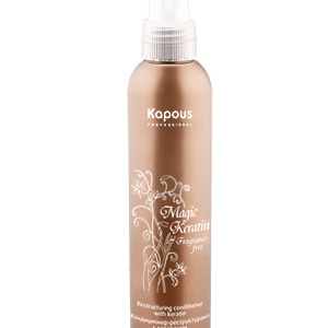 Kapous magic keratin кондиционер-реструктурант с кератином 300 мл