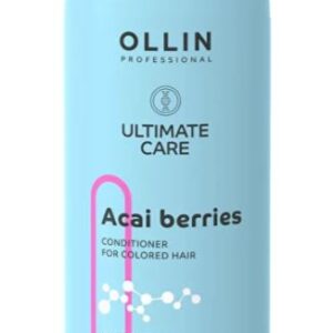 Ollin ultimate care кондиционер для окрашенных волос с экстрактом ягод асаи 1000мл