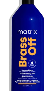 Matrix TR brass off холодный блонд кондиционер для нейтрализации оранжевых и медных подтонов 1000мл БС