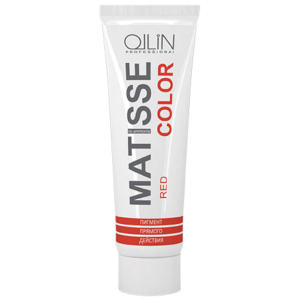 Ollin matisse color red/красный 100мл пигмент прямого действия