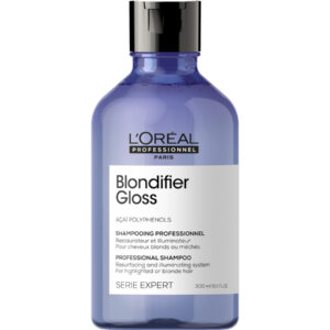 Loreal blondifier gloss шампунь для сияния волос восстанавливающий 300 мл БС