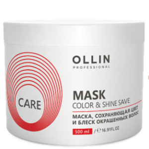 Ollin care маска сохраняющая цвет и блеск окрашенных волос 500мл