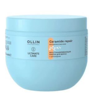 Ollin ultimate care восстанавливающая маска для волос с церамидами 500мл