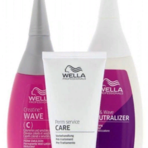 Wella creatine + wave набор для окрашенных и чувствительных волос