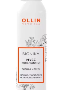 Ollin bionika мусс-кондиционер для волос питание и блеск 250мл