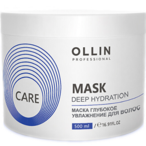 Ollin care маска глубокое увлажнение для волос 500 мл