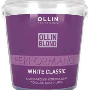 Ollin performance осветляющий порошок белого цвета 500г