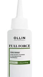 Ollin full force пилинг для кожи головы с экстрактом бамбука 80мл