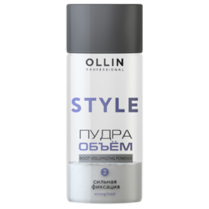 Ollin style пудра для прикорневого объёма волос сильной фиксации 10г