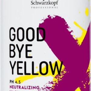 Schwarzkopf нейтрализующий шампунь для волос goodbye yellow 1000 мл