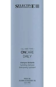 Selective on care daily увлажняющий шампунь для сухих волос 1000мл