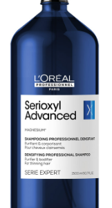 Loreal serioxyl advanced шампунь для очищения и уплотнения волос 1500 мл БС