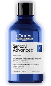 Loreal serioxyl advanced шампунь для очищения и уплотнения волос 300 мл БС