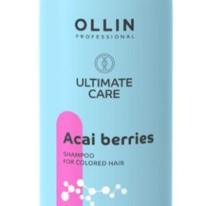 Ollin ultimate care шампунь для окрашенных волос с экстрактом ягод асаи 1000мл