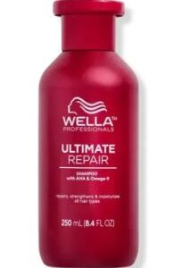 Wella ultimate repair легкий крем-шампунь для поврежденных волос 250 мл