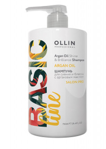 Ollin basic line шампунь с аргановым маслом 750мл