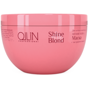 Ollin shine blond маска с экстрактом эхинацеи 300мл