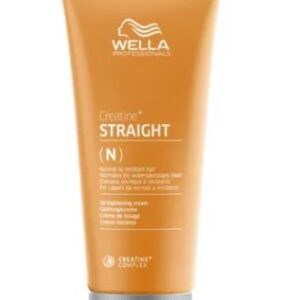 Wella creatine + straight крем для перманентного выпрямления нормальных и непослушных волос 200 мл