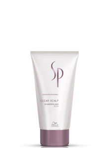 Wella sp clear scalp интенсивный шампунь-пилинг от перхоти 150мл